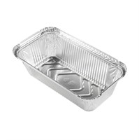 Форма алюминиевая 650 мл  (R2-07L, R84L), прямоугольная, L-край, 201х110х49 мм, (х50/600) - фото 26995