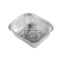 Форма алюминиевая 450 мл, прямоугольная, L-край, 146х121х40 мм, (х50/1200) - фото 27002