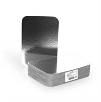 Крышка картонно-алюминиевая для формы 410-008, 213х150 мм, (х100/600)