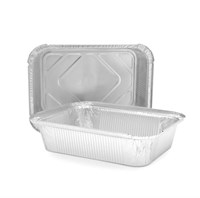 Форма алюминиевая 1900 мл, прямоугольная, L-край, 262х189х55 мм, (х50/500) - фото 27015