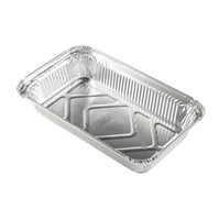 Форма алюминиевая 620 мл (R87L), прямоугольная, L-край, 219х127х33 мм, (х50/600)