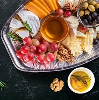 Поднос алюминиевый 1785 мл, 430х275х32 мм, (х30/120) - фото 27050