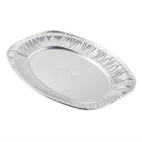 Поднос алюминиевый 1200 мл, 351х235х25 мм, (х25/100) - фото 27051