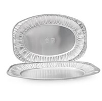 Поднос алюминиевый 1200 мл, 351х235х25 мм, (х25/100) - фото 27052