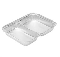 Форма алюминиевая 2 секции, 480 мл, R80L, 225х175, (х100/400)