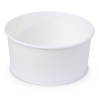 Бумажный салатник White Round 1000 мл, d=150 мм, 300 шт - фото 27118