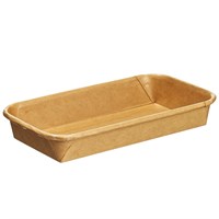 Контейнер бумажный Sushi Box 400 мл 91х160х24 мм