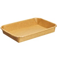 Контейнер бумажный с крышкой Sushi Box 700 мл 130х185х24 мм - фото 27207