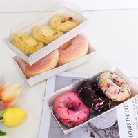 Контейнер бумажный Ant Box White с крышкой 300 мл, 70x170x68 мм, 600 шт - фото 27311