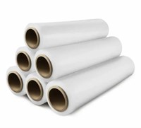 Стретч пленка для ручной упаковки 500мм*195м, 20 мкм (1,8 кг) белая - фото 27424