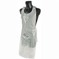 Фартук одноразовый ЭКСТРА, 74х120 см, 16 мкм, ПЭ, 100/1000 шт - фото 27523