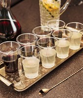 Стакан фуршетный прозрачный Спк76-200 мл, d=76 мм, ПолиЭр РЕТ, 50/1000 - фото 27548