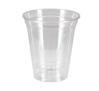 Прозрачный cтакан-шейкер d=95 мм, прозрачный, 300 мл, ПЭТ, ПолиЭр, 50/1000 - фото 27550