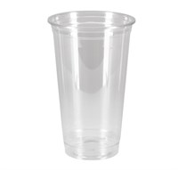 Стакан-шейкер одноразовый, d=95 мм, 500 мл, прозрачный, ПЭТ, ПолиЭР, 50/1000 - фото 27553