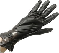 Перчатки одноразовые, эластомер, ЧЕРНЫЕ, размер М, 100 шт. в уп., AVIORA, 402-883 - фото 27568