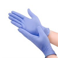 Перчатки нитриловые, сиреневые, размер M, вес перчатки 3,5 г, 100 шт. в уп., AVIORA, 402-866 - фото 27682