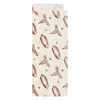 Уголок бумажный с рисунком "ХОТ-ДОГ", 225 х 80 + 40 мм, влагопрочный, белый, AVIORA, 100 шт/уп - фото 27733