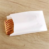 Пакет бумажный УНИВЕРСАЛЬНЫЙ, 250 х 140 + 60 мм, жиростойкий, белый, AVIORA, 100 шт/уп - фото 27752