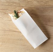 Пакет бумажный под ШАУРМУ, 220 х 90 + 40 мм, жиростойкий, белый, AVIORA, 100 шт/уп - фото 27789