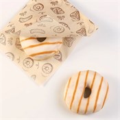 Уголок с рисунком "ВЫПЕЧКА", 175 х 140 мм, жиростойкий, подпергамент, коричневый, AVIORA, 100 шт/уп - фото 27810