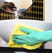 Салфетка микрофибра, 30 х 30 см, 200 г/м2, желтая, «ГОРНИЦА» - фото 27914