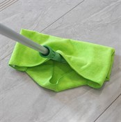 Салфетка МИКРОФИБРА PROFESSIONAL для пола, ЗЕЛЕНАЯ, 50 х 60 см (без индивидуальной упаковки), (с биркой PATERRA) - фото 27916