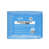 Шапочка Шарлотта нетканая, голубая, 100 шт/уп, AVIORA - фото 27961
