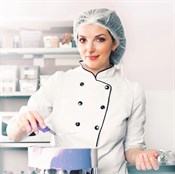 Шапочка Шарлотта нетканая, белая, 100 шт/уп. в уп, AVIORA - фото 27968