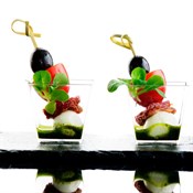 Декоративные пики из бамбука "ЗАВИТКИ", 90 мм, 100 шт. в пакете, AVIORA - фото 28041