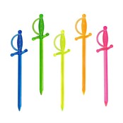 Декоративные пики из пластика "ШПАГА", 500 шт. в ПВХ-упаковке, AVIORA - фото 28042