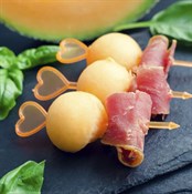 Декоративные пики из пластика "СЕРДЦЕ", 400 шт. в ПВХ-упаковке, AVIORA - фото 28047