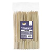 Декоративные пики ГОЛЬФ maxi, 18 cм, 100 шт/уп, AVIORA - фото 28055