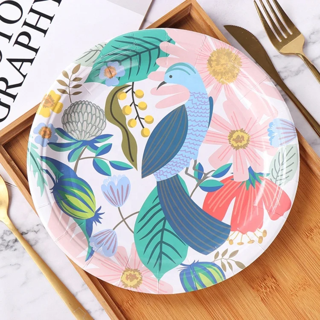 Тарелки бумажные одноразовые изготовление